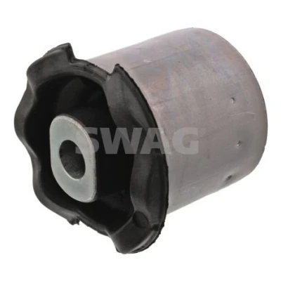 Imagen de SWAG 22 94 7573 Silentblock Brazo de Suspension ambos lados, posterior, debajo, Eje delantero, izquierda, derecha Soporte hidráulico