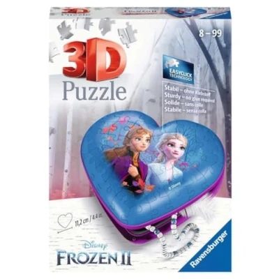 Imagen de Herzschatulle Frozen 2. 3D Puzzle 54 Teile
