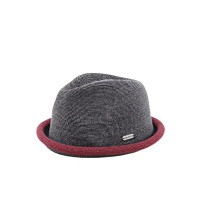Imagen de REPLAY Boston Gorro/Sombrero, 21 Gris/Bordeaux, 6 7/8/7 Unisex Adulto