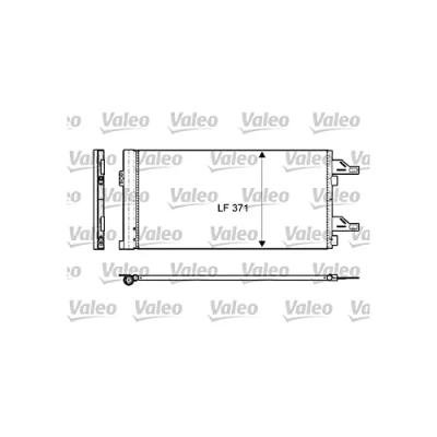Imagen de VALEO 814085 Condensador sin secador Aluminio 372 R 134 a FIAT: Ducato III Furgón, Camión de plataforma / Chasis, Bus