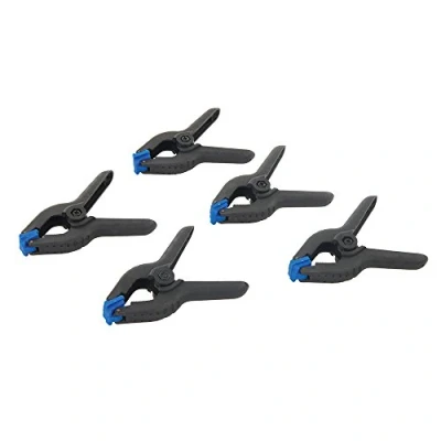 Imagen de Silverline Tools 435082 Pinzas de sujeción con resorte, 5 pzas (Mordaza 100 mm)