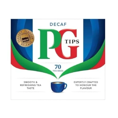 Imagen de PG Tips DCaf Tea Bags Decaffeinated Ref A04101 [Box of 80]
