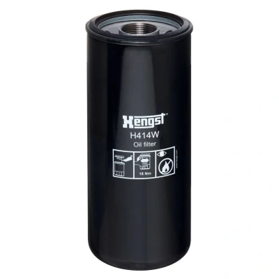 Imagen de HENGST FILTER H414W Filtro de aceite 1 1/2 12 U enroscable