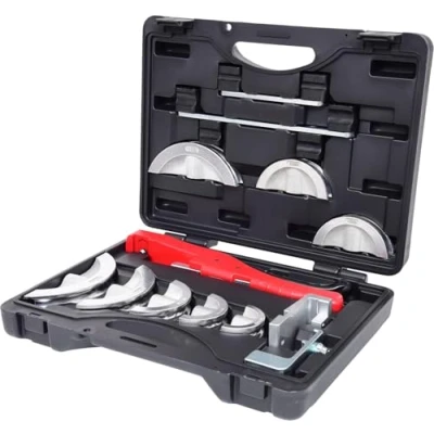 Imagen de KS Tools 203.1400 Juego para curvar tubos con una mano y carraca, 10,0 22,0mm, 13 pzs