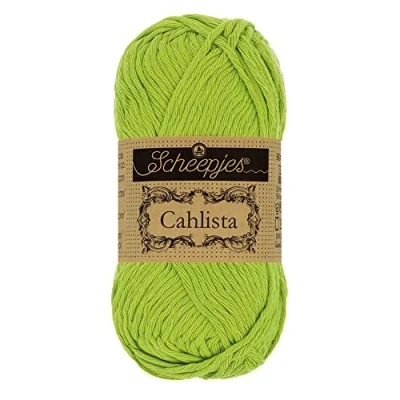 Imagen de Scheepjes 205 Kiwi Calista Hilo 10x50g