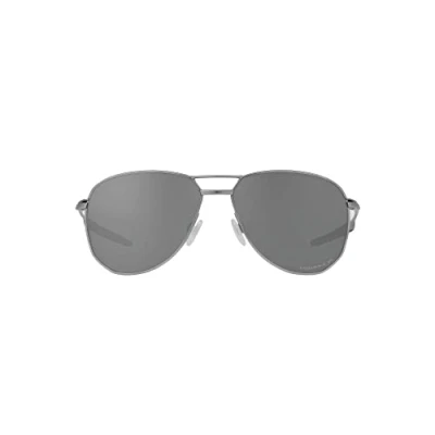 Imagen de Oakley Oo6050 Contrail Ti, Gafas para Hombre, Cromo Satinado/Prizm Negro polarizado