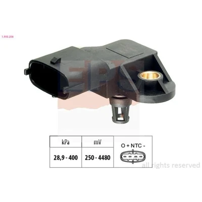 Imagen de EPS 1.993.206 Sensor de Presión del Turbo Made in Italy OE Equivalent OPEL: Insignia A Berlina, Hatchback, Combo D Furgón / Familiar