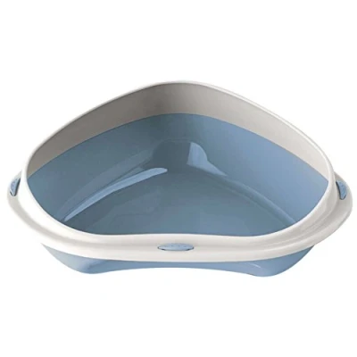 Imagen de Georplast 10536 Arena para gatos esquina Shuttle Corner, colores surtidos, 1 unidad