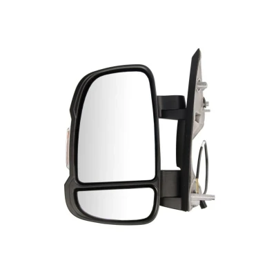 Imagen de Espejo retrovisor Magneti Marelli 350315027700 izquierda negro rugoso manual brazo corto de espejo, convexo para vehíc. con volante a la