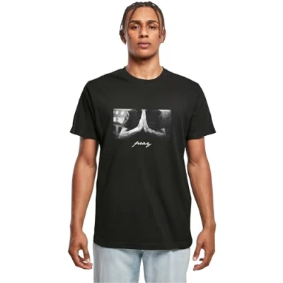 Imagen de Mister Tee PRAY Camiseta estampada, Hombre, Talla: XS, Black