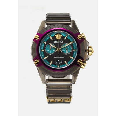Imagen de Versace Watches ICON Active Cronógrafo, Hombre, Talla: One Size, Black