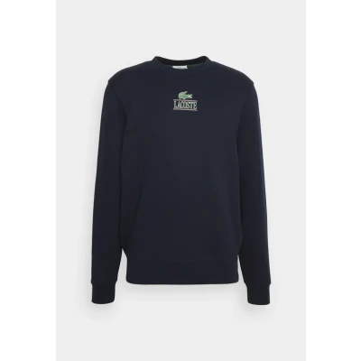 Imagen de Lacoste Signature Unisex Sudadera, Hombre, Talla: XL, Bleu marine