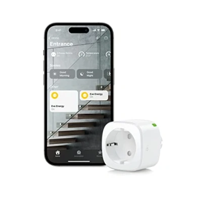 Imagen de Enchufe inteligente Eve Energy, Para Matter, Tecnología Thread, Blanco