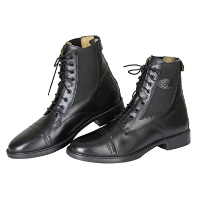 Imagen de Kerbl Reitette Monaco Glattleder, Botas de equitación Unisex Adulto, Negro, 44 EU