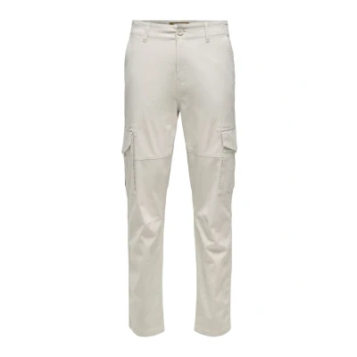 Imagen de Only &amp; Sons Onsdean LIFE TAP Pantalones cargo, Hombre, Talla: 30x34, Crockery