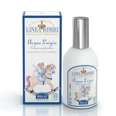 Imagen de Helan, Linea Bimbi Bio, Colonia Bebé y Niño, Agua de Spray para Niños sin Alchol, con Acción Calmante Niño Manzanilla Fragancia Cítrica Perfume 100 ml