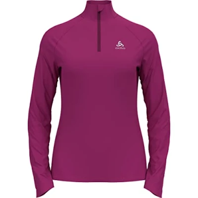 Imagen de Odlo Mujer Top de running con cierre ESSENTIAL CERAMIWARM