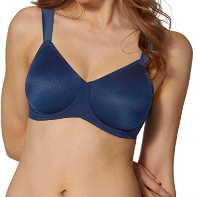 Imagen de Triumph Essential Minimizer W X, Sujetador reductor Mujer, Azul (Navy Blue), 85D