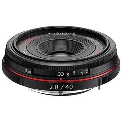 Imagen de Pentax 21390 HD DA 40 mm F2.8 Limited Objetivo Negro