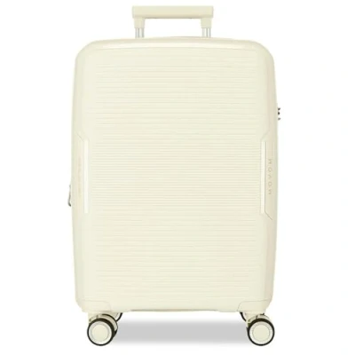 Imagen de Movom Inari Maleta de Cabina Blanco 40x55x20 cms Rígida Polipropileno Cierre TSA 37L 2,68 kgs 4 Ruedas Dobles Equipaje Mano