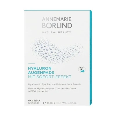 Imagen de Almohadillas para ojos Annemarie Börlind con ácido hialurónico, 1 paquete de 6 unidades., negro