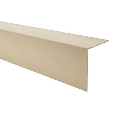 Imagen de Quest Perfil angular de PVC autoadhesivo, protección bordes y esquinas 50x50mm, 200cm, beige Robusto duradero
