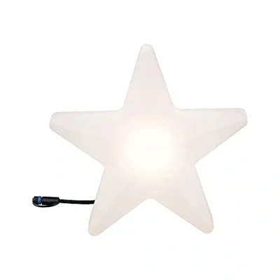 Imagen de Paulmann 941.84 Objeto luminoso exterior Plug &amp; Shine Star IP67 3000 K 235 lm 24 V, luminaria decorativa, de jardín, para terraza 94184