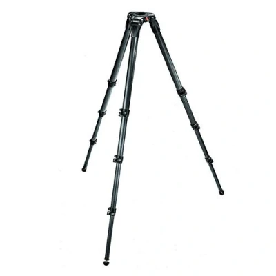 Imagen de Manfrotto Trípode De Video Mpro 536. 4 Secciones. Para Semi Esfera 75/100mm En Fibra Carbono
