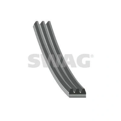 Imagen de SWAG 60 92 8747 Correa trapecial poli V 753 3 RENAULT: CLIO 2, Kangoo I, I Express