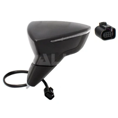 Imagen de Espejo retrovisor Alkar 6141811 izquierda eléctrico calefactable, convexo para vehíc. con volante a la SEAT: IBIZA 5