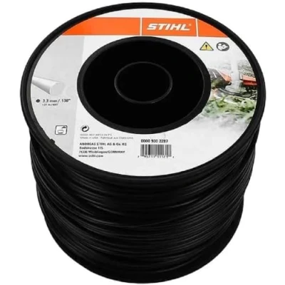 Imagen de Stihl 0000 930 2287 Carrete para Cortabordes (3,3 mm x 137 m, 1,4 kg), Negro