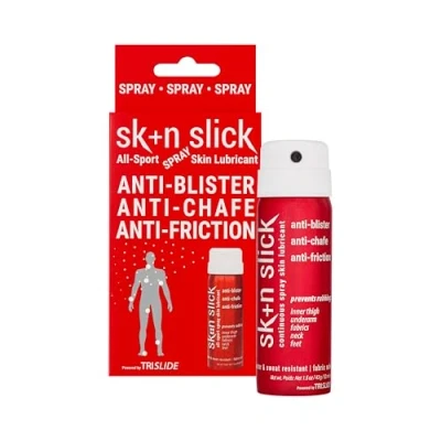 Imagen de SKIN SLICK Spray Antirozaduras Muslos y Pies, Impermeable Protección Invisible Contra Roce Muslos, Alternativa a las Bandas Antifriccion 52ml