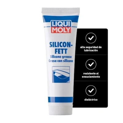 Imagen de LIQUI MOLY Grasa con silicona transparente 100 g lubricante SKU 3312