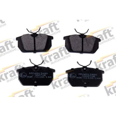 Imagen de KRAFT 6013490 Juego de pastillas freno Eje trasero FIAT: Punto I Hatchback, Uno Barchetta, ALFA ROMEO: 155, Spider, 146, LANCIA: DELTA 2