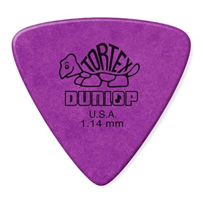 Imagen de JIM DUNLOP Púas Tortex Triangulo 1,14mm Saco de 72