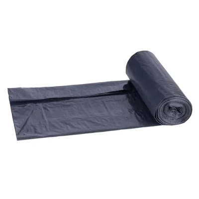 Imagen de DONAU ECO 22021422 05 bolsas de basura (60 l grosor, 10 basura, 1 rollo, rollo certificado Blauer Engel), color negro