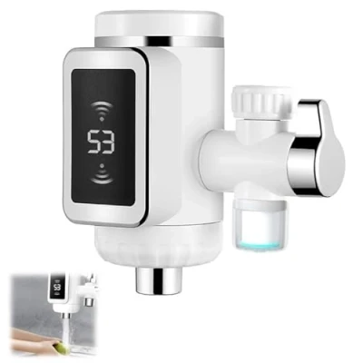 Imagen de Opaeroo Hot Water Heater Instant Electric Faucet Fast Heating Tap For Kitchen, Bathroom with Led Digital Display