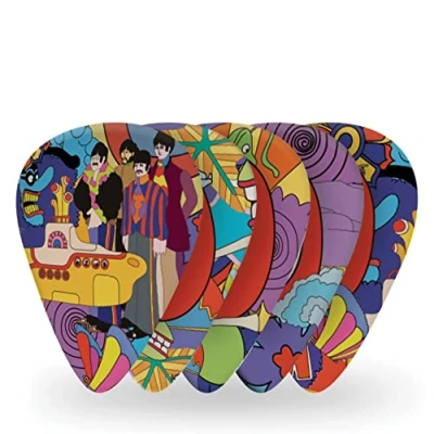 Imagen de Planet Waves Yellow Submarine 50th Anniversary Medium Gauge Guitar Picks,1CWH4 10B7