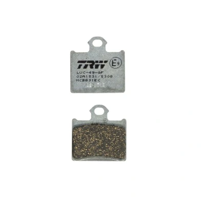 Imagen de TRW Organic Low Budget MCB831EC Juego de pastillas freno