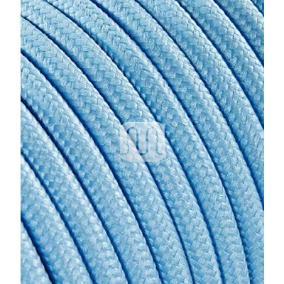Imagen de merlotti 20333 Cable eléctrico Redondo h03vv f 2 x 0.75, Azul, 3 m