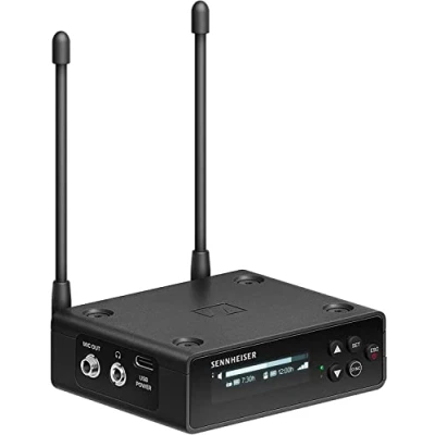 Imagen de Sennheiser EW DP EK (S1 7) Receptor UHF Digital portátil para su Uso con los transmisores el Cuerpo D SK, SKM o conectados SKP Negro (700053)