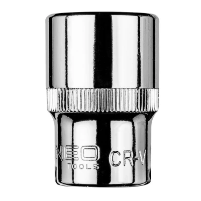 Imagen de NEO TOOLS 08 418 Piezas insertables de llave cubo 1/2 18 mm Acero cromo vanadio hexagonal