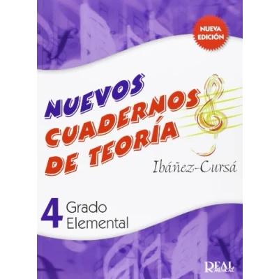 Imagen de Cuadernos de Teoría, Grado Elemental Volumen 4 (RM Teoria la musica)