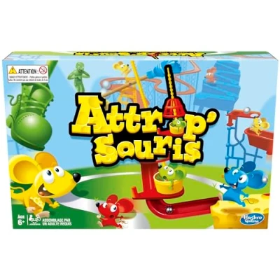 Imagen de Hasbro Gaming Juego de Mesa para niños a Partir 6 años, instalación más fácil Que en Versiones anteriores C0431448, Multicolor