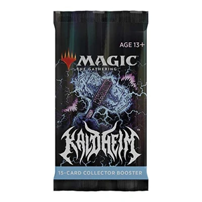 Imagen de Magic The Gathering Kaldheim Collector Booster Pack, 15 Cartas mágicas, Multicolor (Wizards of Coast C76130000)