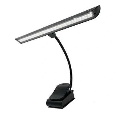 Imagen de Infitronic IN18LEDNL 18 LED lámpara de atril/lámpara piano/lámpara lectura/regulable 2 modos color negro