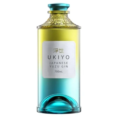 Imagen de Ukiyo Japanese Yuzu Gin 40% Vol. 0,7l