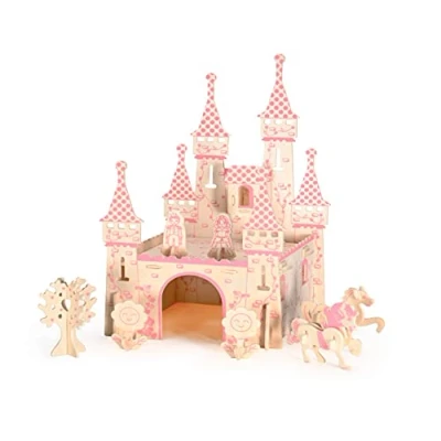 Imagen de Quay Castillo de Princesa artesanía en Madera Kit construcción FSC