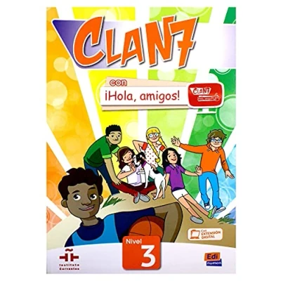 Imagen de Clan 7. Nivel 3. Libro del alumno. Con Hola, amigos. Per la Scuola elementare! expansión en línea (SIN COLECCION)