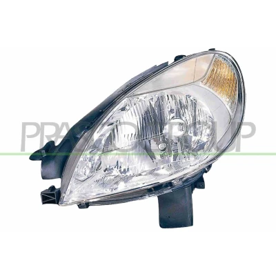Imagen de PRASCO CI7174804 Faros izquierda H4 blanco para circulación por la derecha sin electromotor servomotor reg. alcance luces